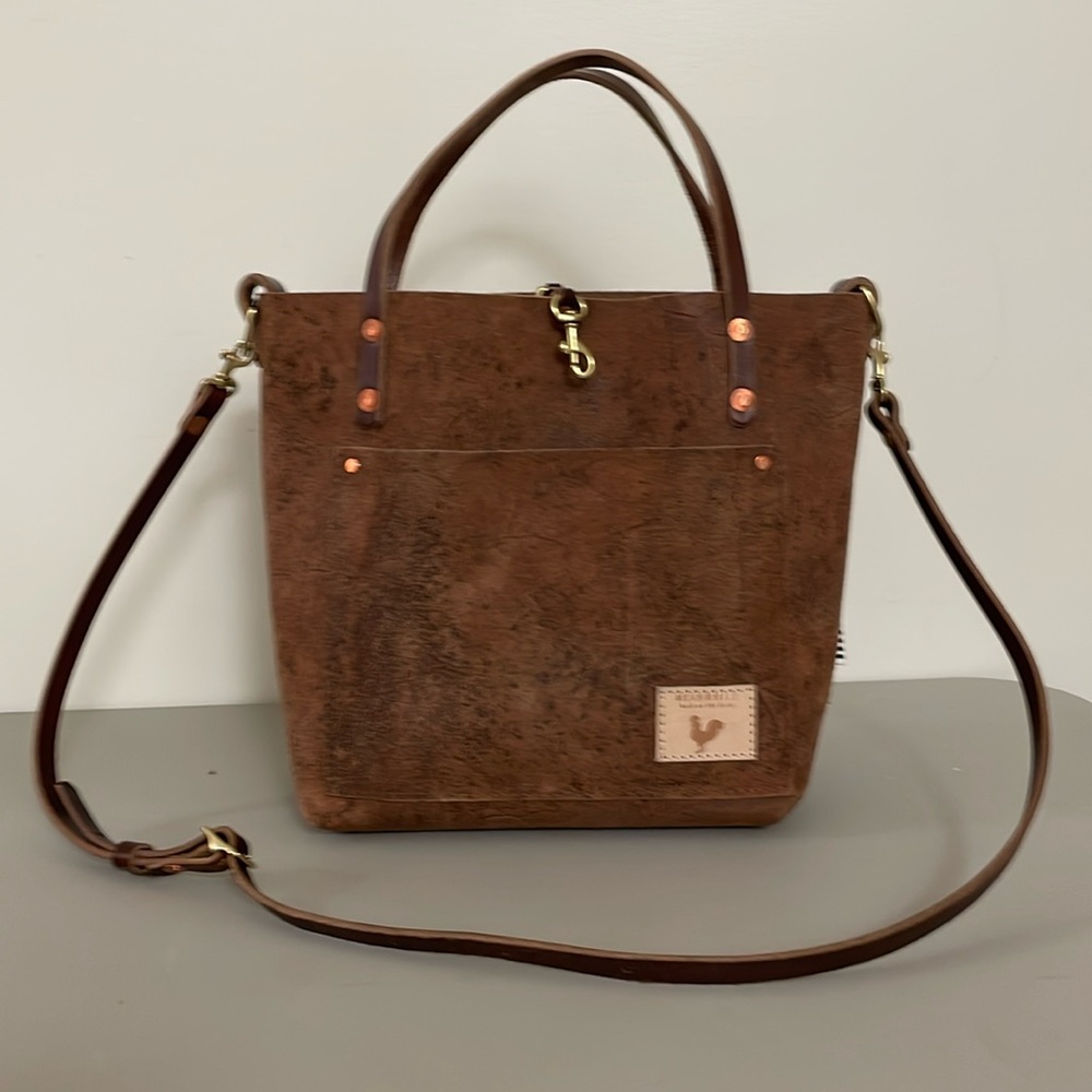 Meanwhile, back on the farm Burch mocha small tote